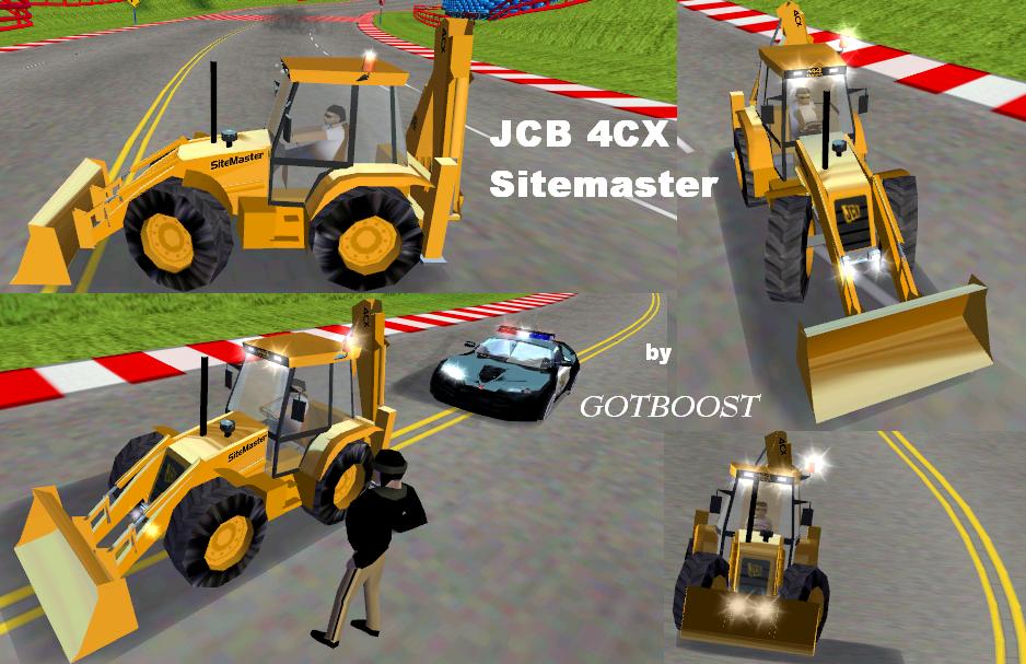 Need For Speed Hot Pursuit Various JCB 4CX Sitemaster