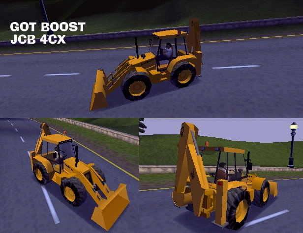 Need For Speed High Stakes Various JCB 4CX Sitemaster