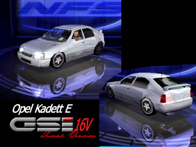 Need For Speed High Stakes Opel Kadett E 2.0i GSi 16V Tuned