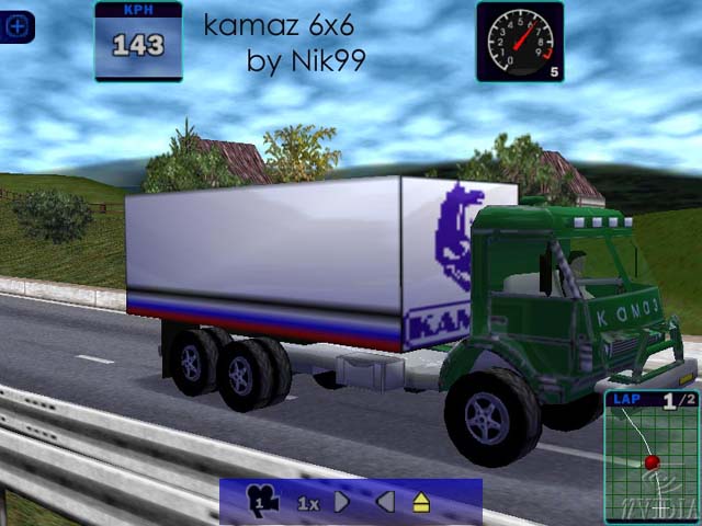 Need For Speed High Stakes Kamaz 6x6 With trailer