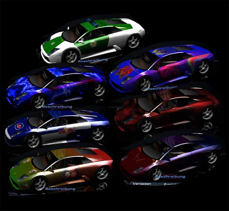 Need For Speed Hot Pursuit 2 Lamborghini MurciÃ©lago SkinPack