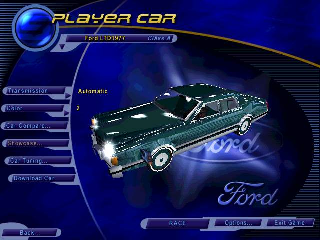 Need For Speed Hot Pursuit Ford  LTD four door (1977)