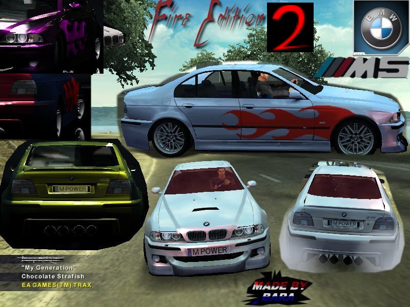 Need For Speed Hot Pursuit 2 BMW M5 FIre Edition 2