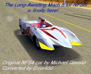 Need For Speed Hot Pursuit Fantasy Mach 5