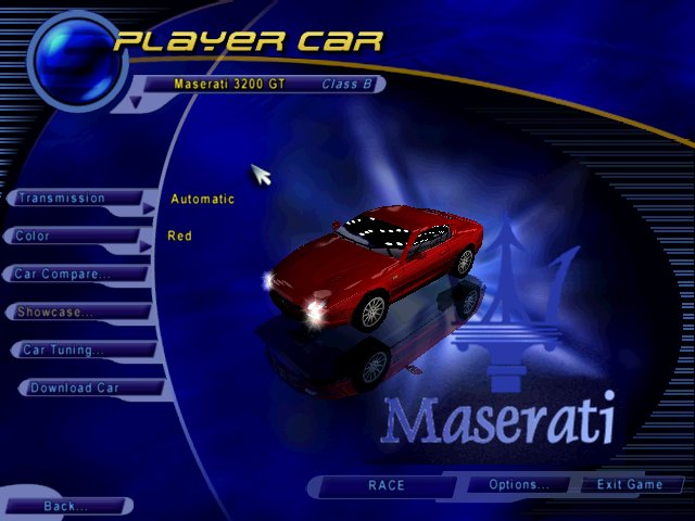 Need For Speed Hot Pursuit Maserati 3200 GT
