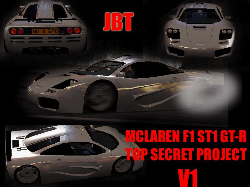Need For Speed Hot Pursuit 2 McLaren F1 ST1 GT-R Top Secret Project V1 JBT