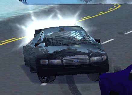 Need For Speed High Stakes Fantasy Men in Black pursuit car