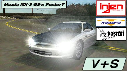 Need For Speed Hot Pursuit Mazda MX-3 GS-x PosterT