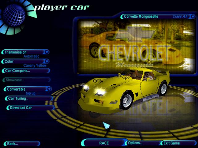 Need For Speed High Stakes Chevrolet Corvette "mongoosette" !979