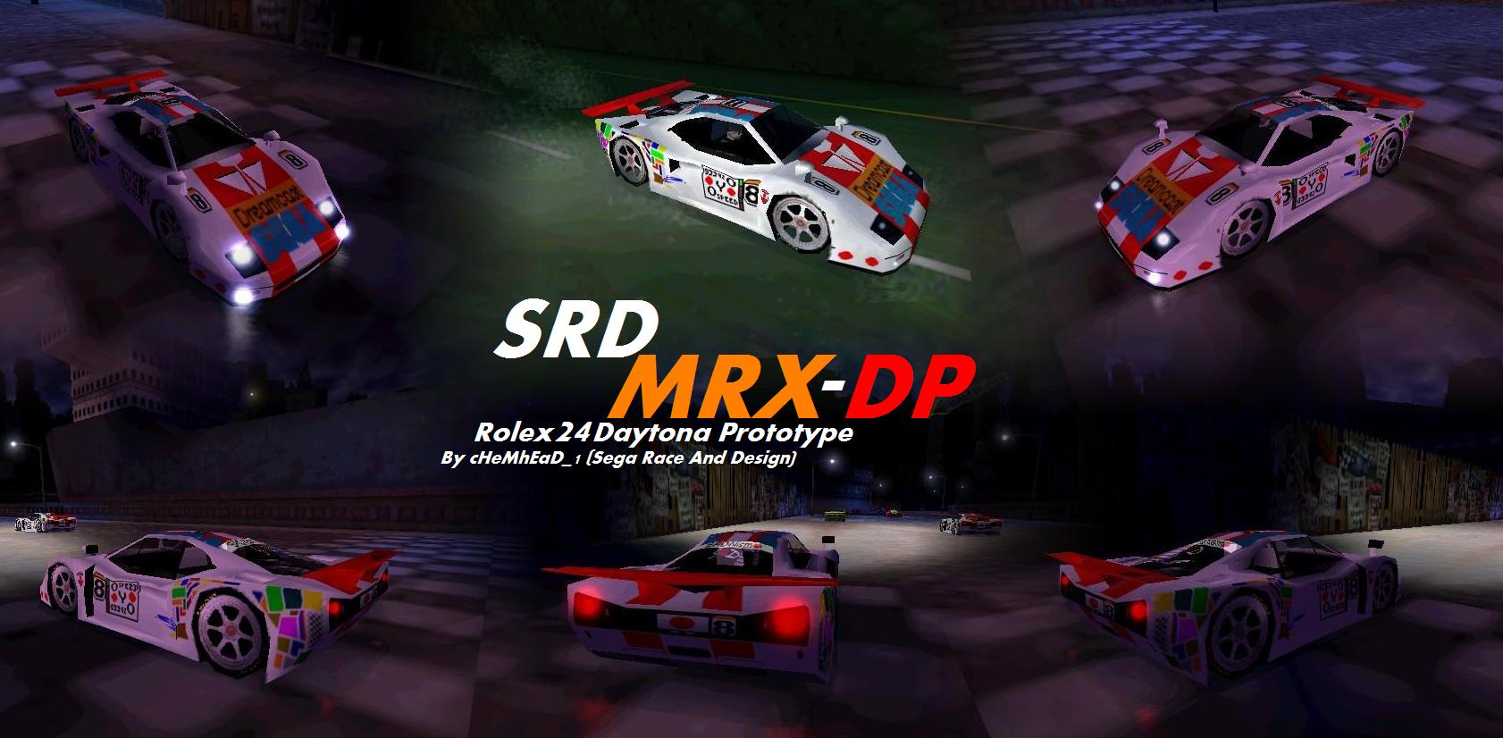 Need For Speed Hot Pursuit Fantasy SRD MRX Daytona Prototype (Rolex 24 DP Class)