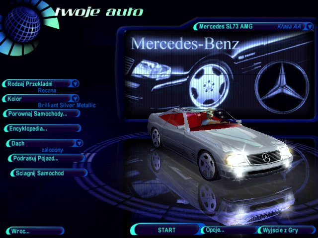 Need For Speed High Stakes Mercedes Benz SL73 AMG