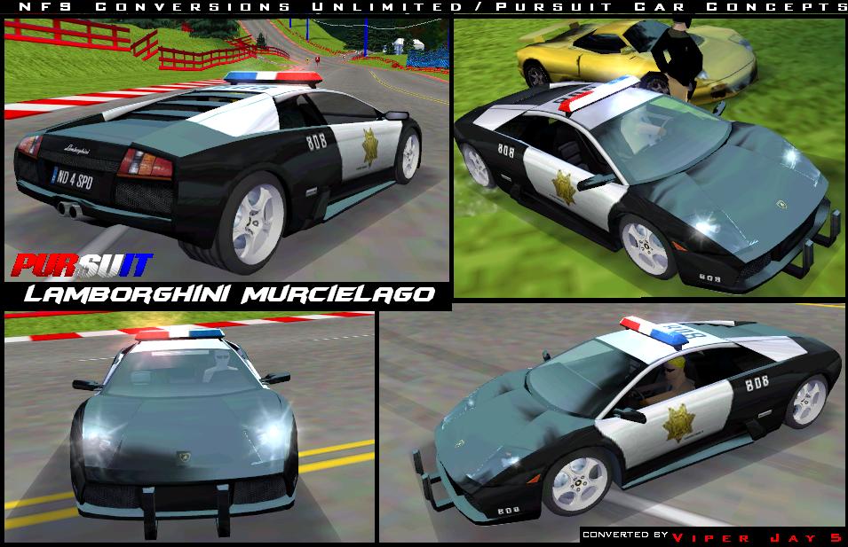 Need For Speed Hot Pursuit Lamborghini Pursuit Murcielago (NFS 6)