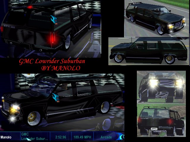 Need For Speed High Stakes GMC Lowrider Suburban