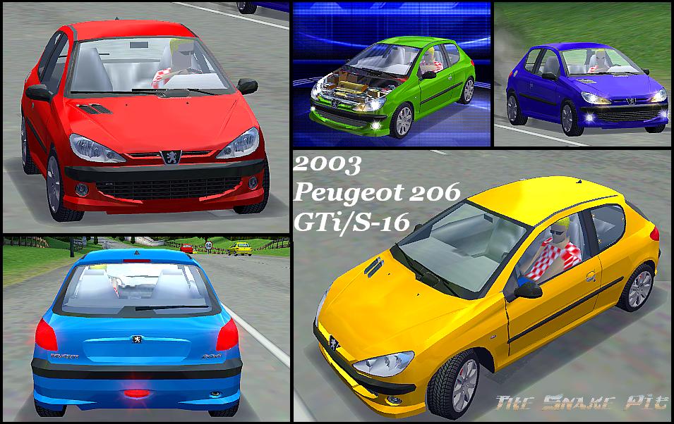 Need For Speed High Stakes Peugeot 206 GTi/S-16 (2003 - NFS 7)