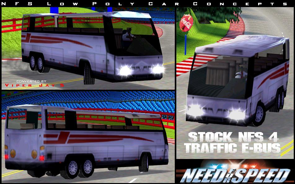 Need For Speed Hot Pursuit Traffic Euro Bus (NFS 4 )