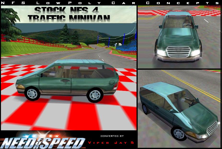 Need For Speed Hot Pursuit Traffic Minivan (NFS 4 )