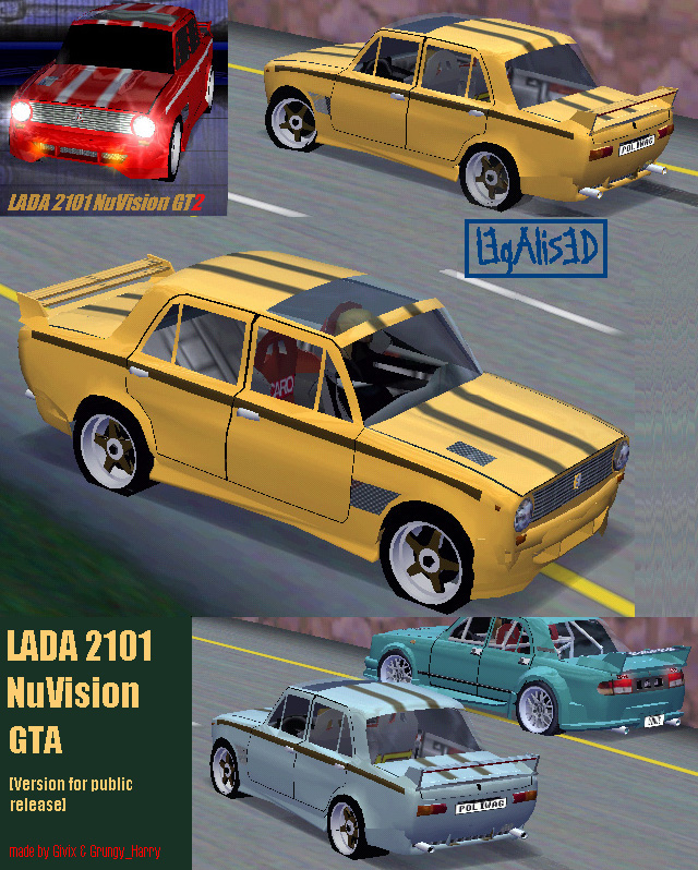 Need For Speed High Stakes Lada 2101 NuVision GTA