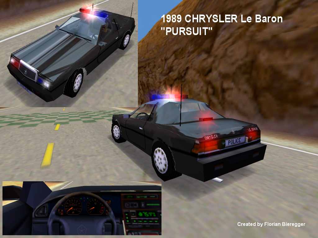 Need For Speed High Stakes Chrysler Le Baron (pursuit)