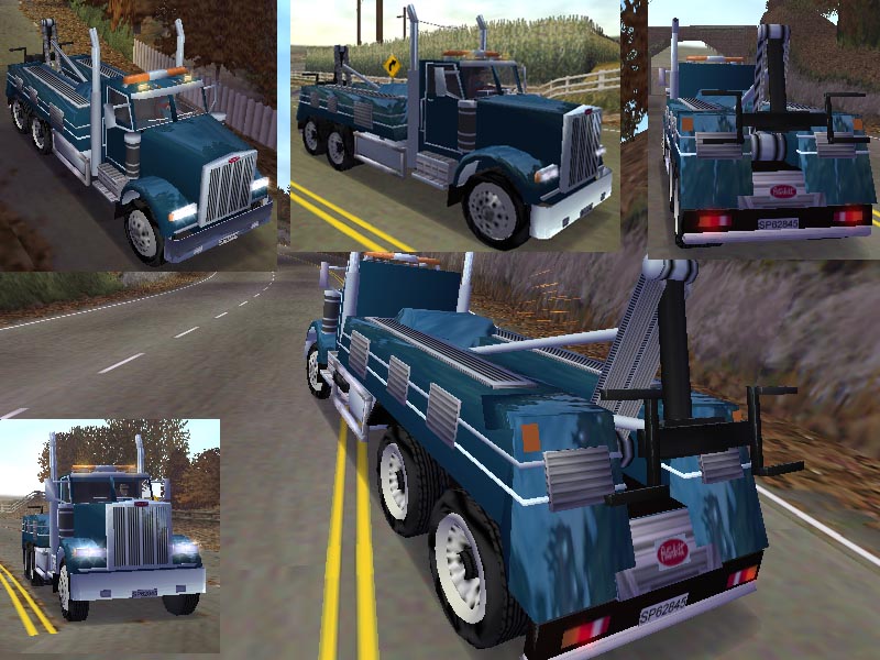 Need For Speed High Stakes Peterbilt 379 tow truck