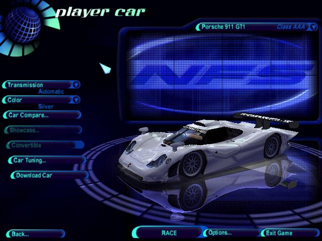Need For Speed High Stakes Porsche 911 GT1