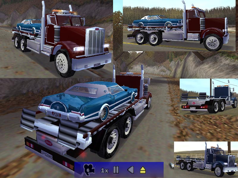 Need For Speed High Stakes Peterbilt 379 service truck