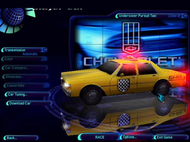 Need For Speed High Stakes Traffic Caprice Taxi (Pursuit)