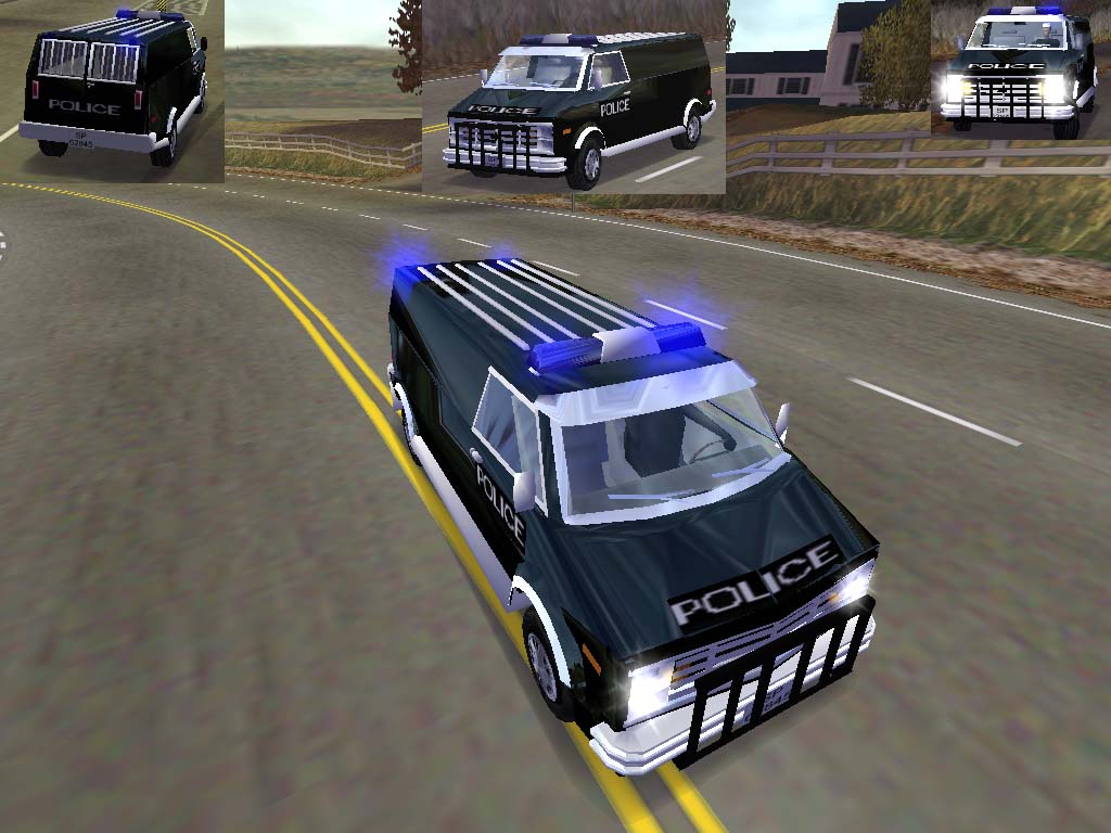 Need For Speed High Stakes Chevrolet Police Van