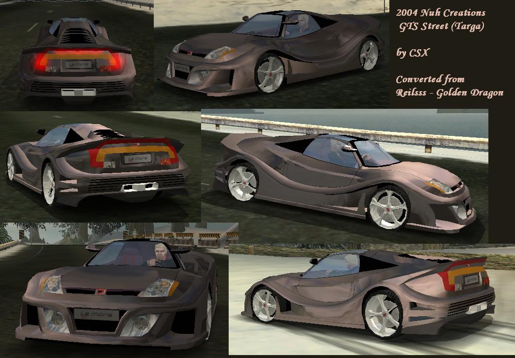 Need For Speed Hot Pursuit 2 Fantasy Nuh (2004) GTS Street (Targa)