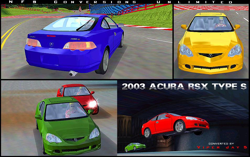 Need For Speed Hot Pursuit Acura RSX Type S (2003 - NFS 7)