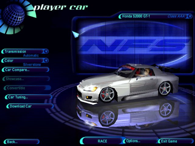 Need For Speed High Stakes Honda S2000 GT1