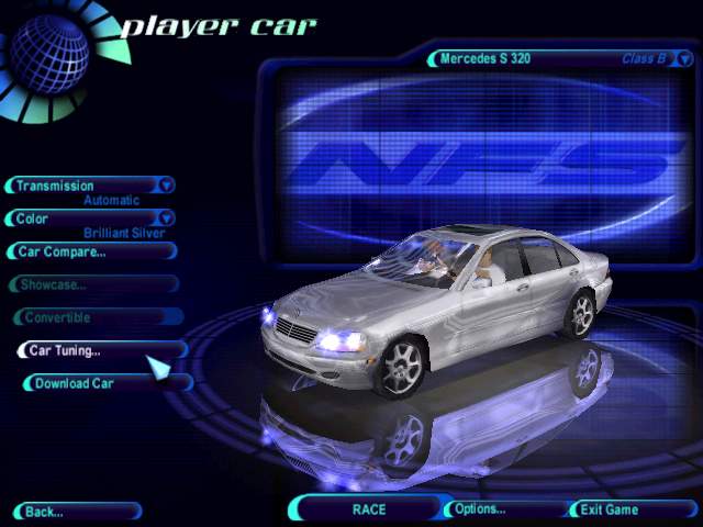 Need For Speed High Stakes Mercedes Benz S320 2001
