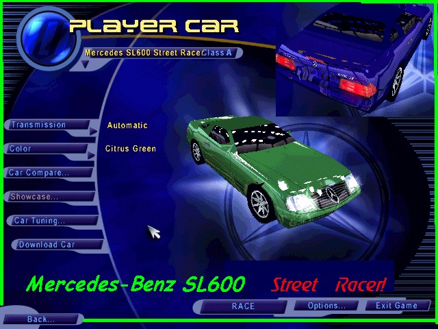 Need For Speed Hot Pursuit Mercedes Benz SL600 Custom