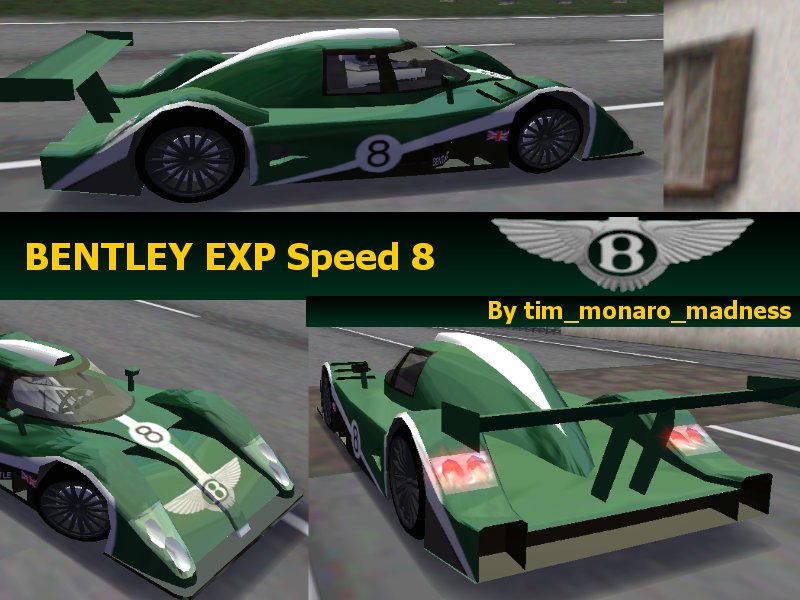Need For Speed High Stakes Bentley EXP Speed 8 (v2)