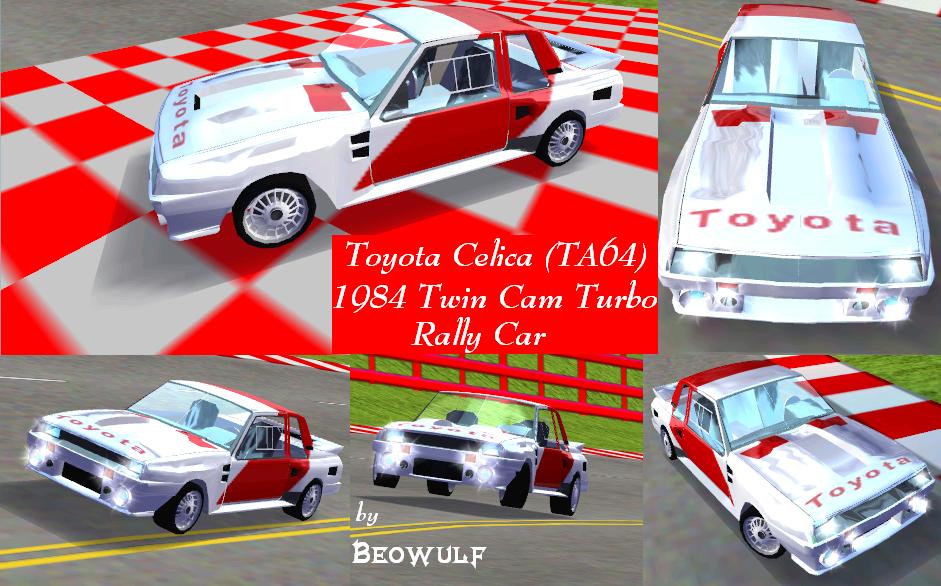 Need For Speed Hot Pursuit Toyota Celica TwinCam Turbo TA64 (1984)