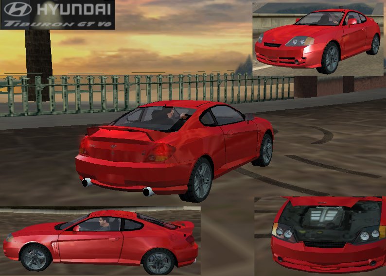 Need For Speed Hot Pursuit 2 Hyundai Tiburon GT V6