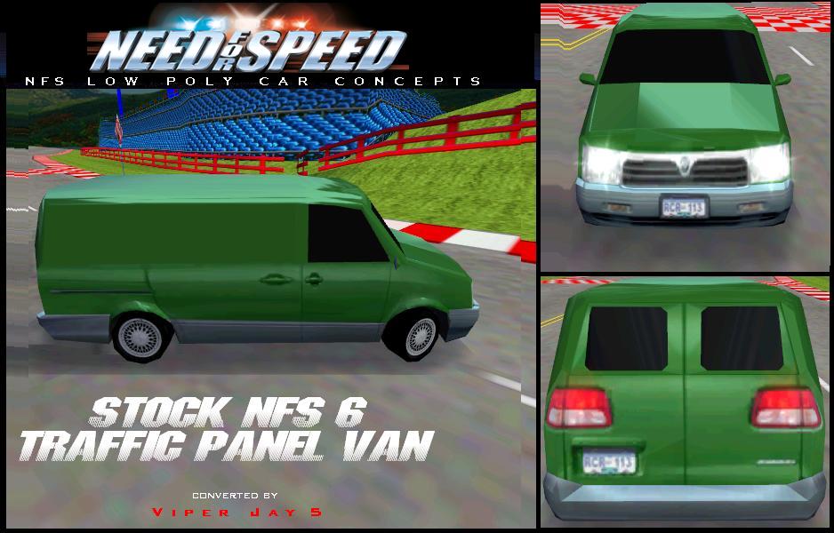 Need For Speed Hot Pursuit Traffic Panel Van (NFS 6)