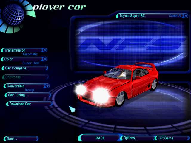 Need For Speed High Stakes Toyota Supra