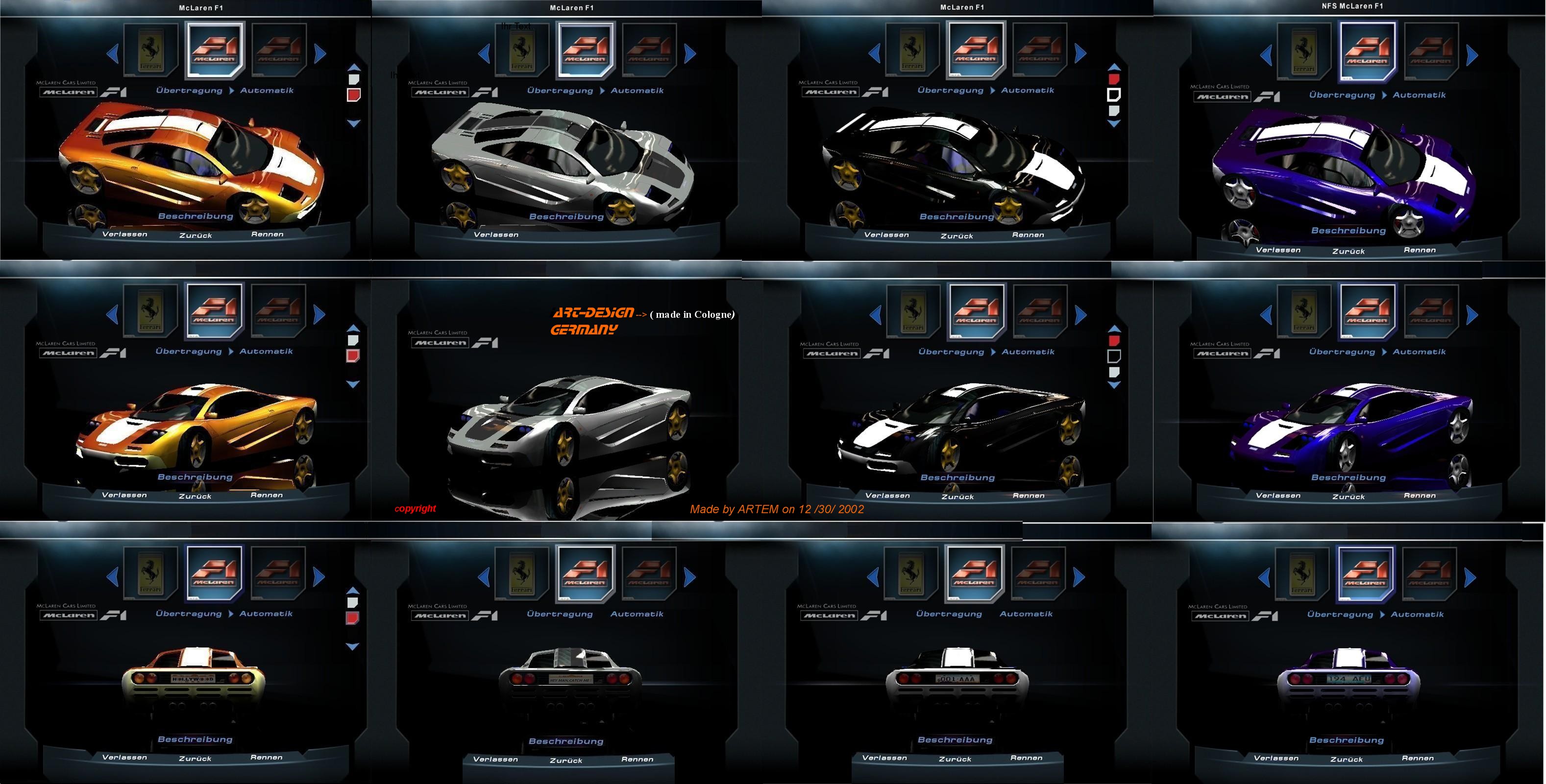 Need For Speed Hot Pursuit 2 McLaren US Racer US-EDITION