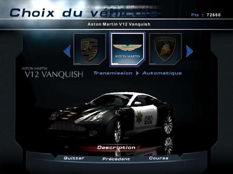 Need For Speed Hot Pursuit 2 Aston Martin vanquish
