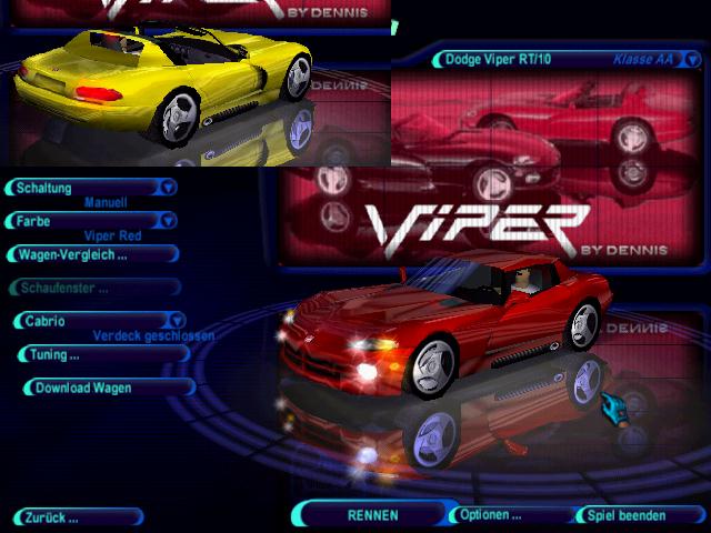 Need For Speed High Stakes Dodge Viper RT/10