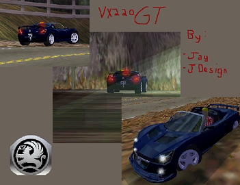 Need For Speed Hot Pursuit Vauxhall VX220 GT (NFS 6)