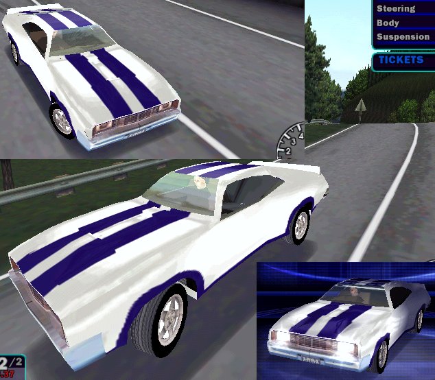 Need For Speed High Stakes Ford XC Falcon 'Cobra'