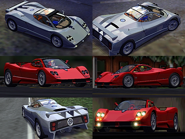 Need For Speed High Stakes Pagani Zonda C12