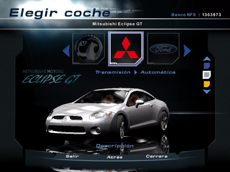Need For Speed Hot Pursuit 2 Mitsubishi Eclipse GT V6