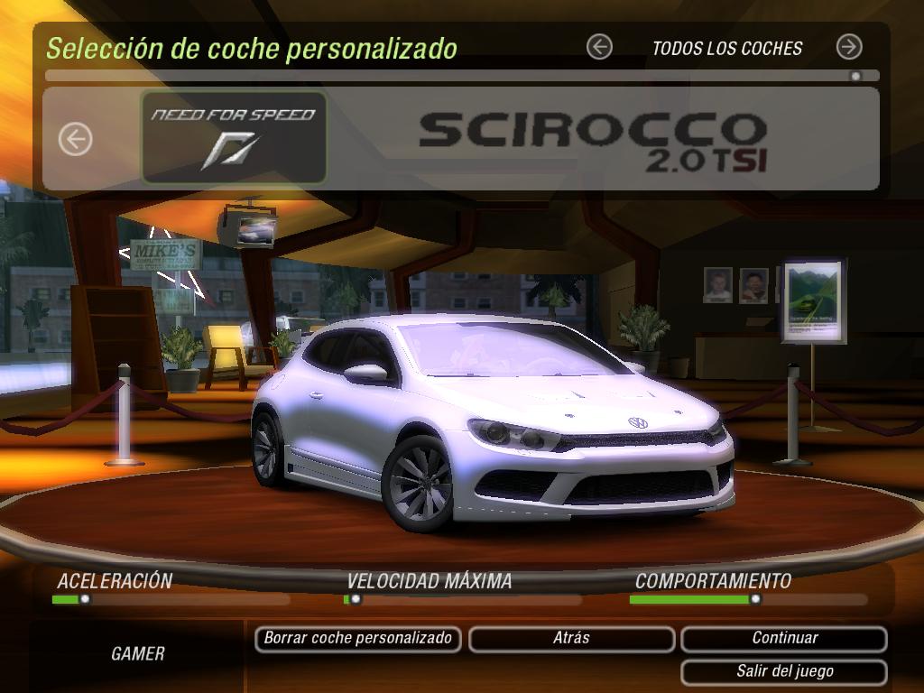 Need For Speed Underground 2 Volkswagen Scirocco