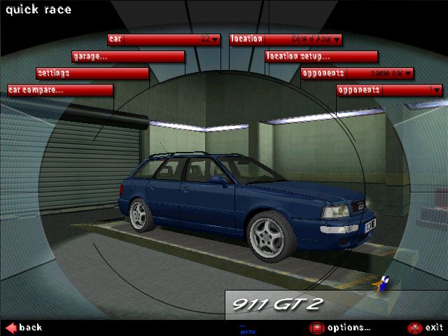 Need For Speed Porsche Unleashed Audi RS2