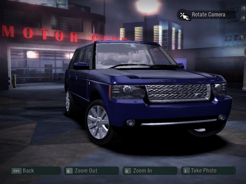 Need For Speed Carbon Land Rover Range Rover (2012)