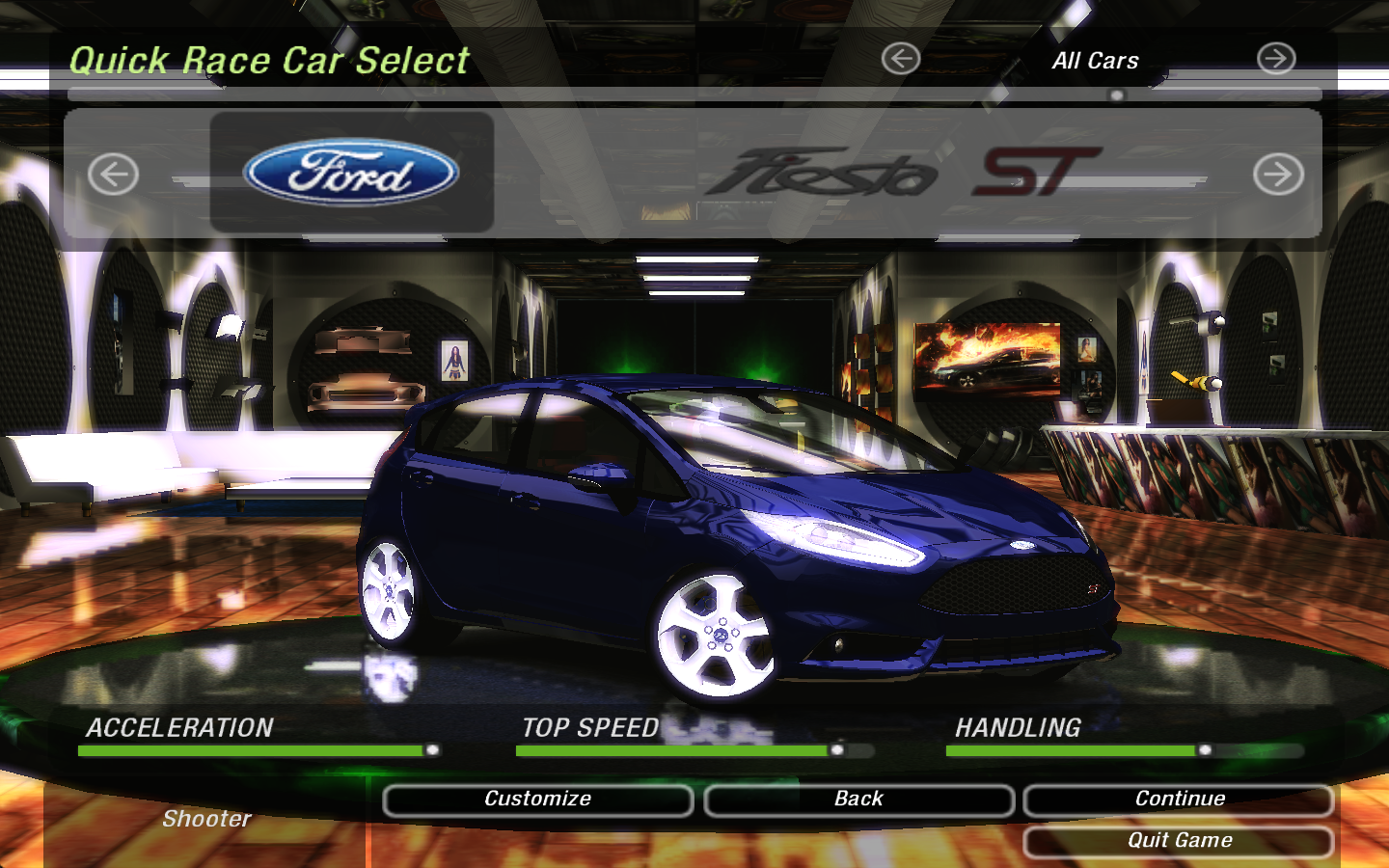 Need For Speed Underground 2 Ford Fiesta ST