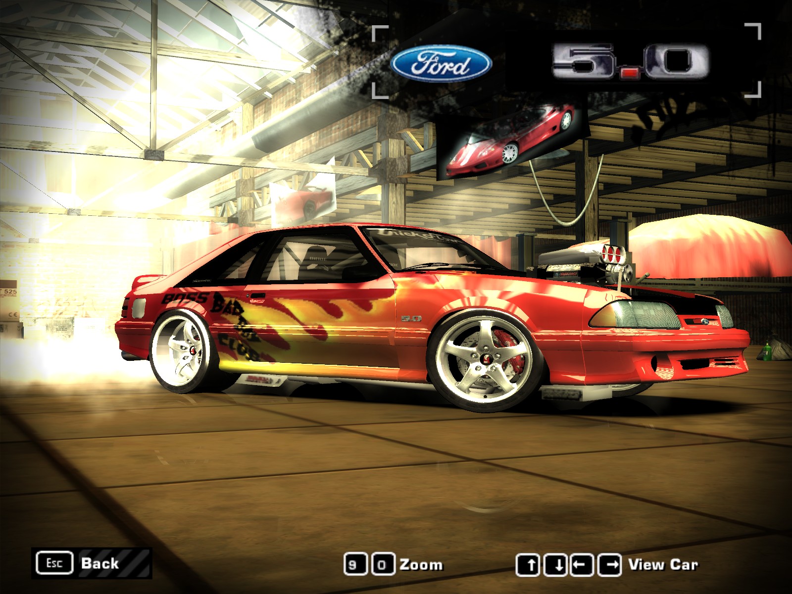 Need For Speed Most Wanted Ford Mustang 5.0 (1993)