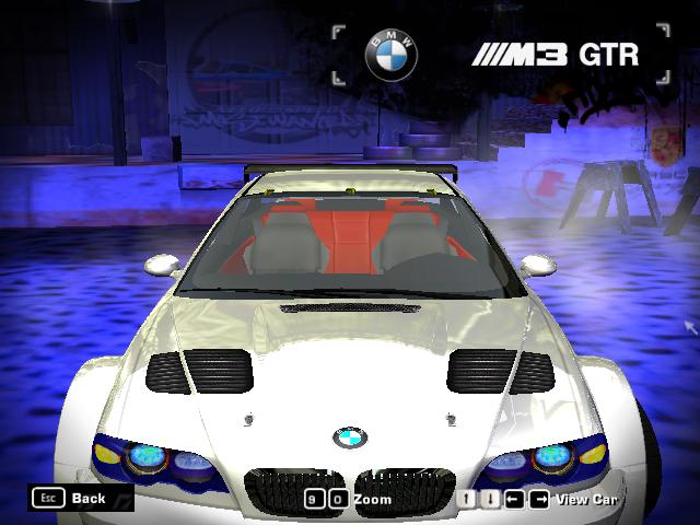 Need For Speed Most Wanted BMW m3gtre46 new interior from bmwm3gtr